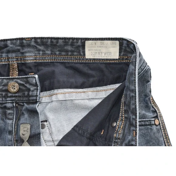 A8 Auth DIESEL For Successful Living Krayver Zip Fly Regular Slim Jeans Size 31